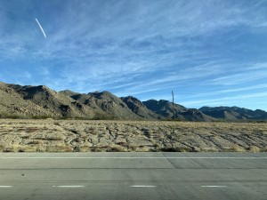 El Paso Freeway side view